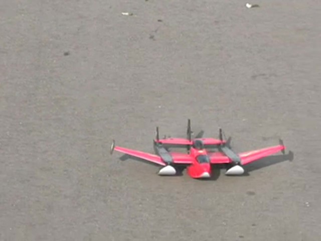 Megatech&reg; Radio - controlled Hydro - Fly 2 Land / Sea / Air Plane - image 4 from the video